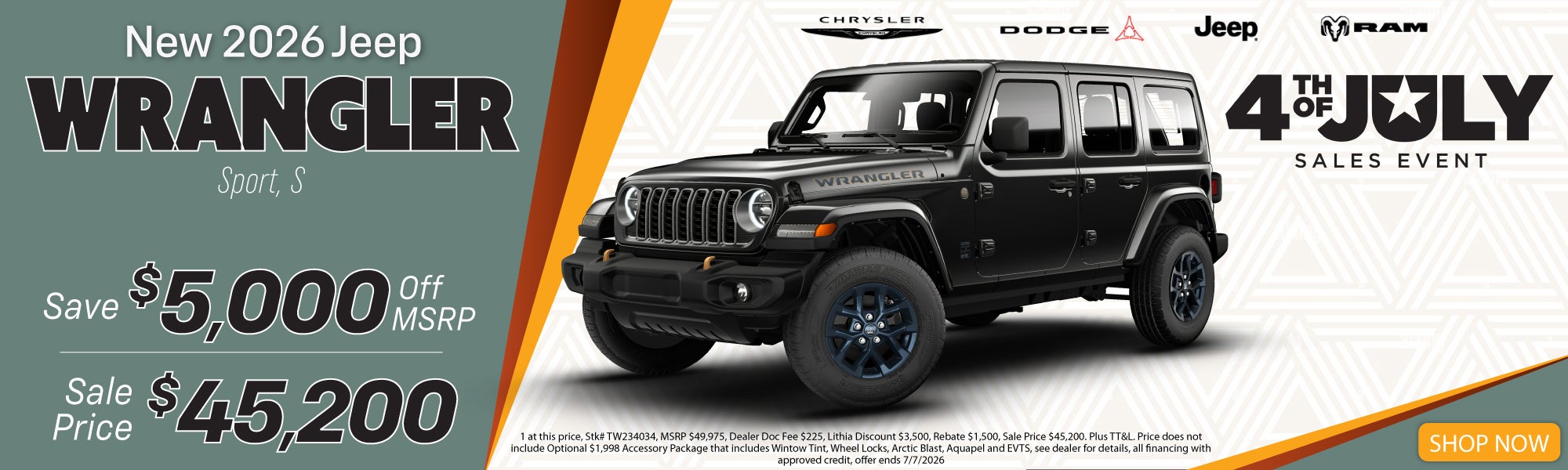 New 2026 Jeep Wrangler