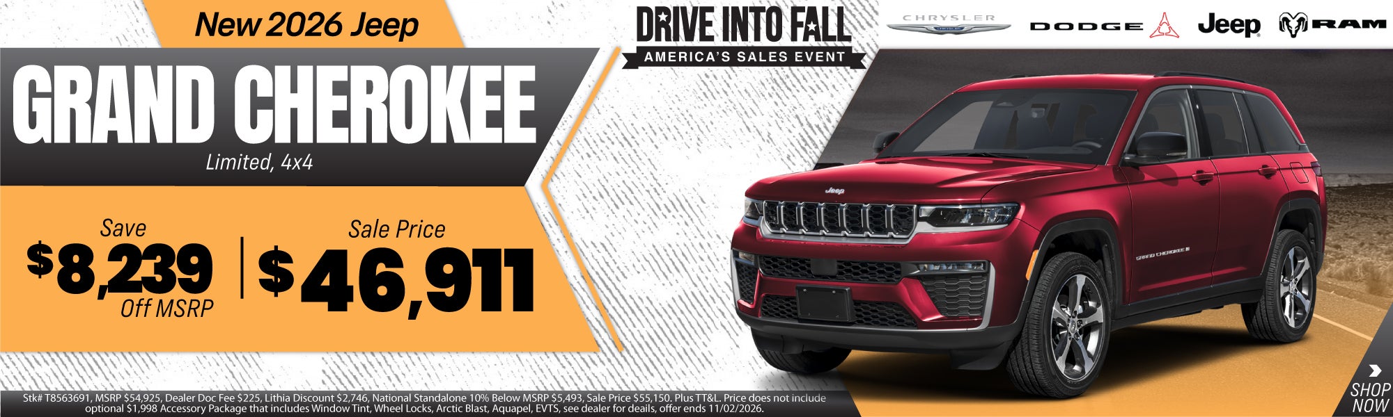 New 2026 Jeep Grand Cherokee