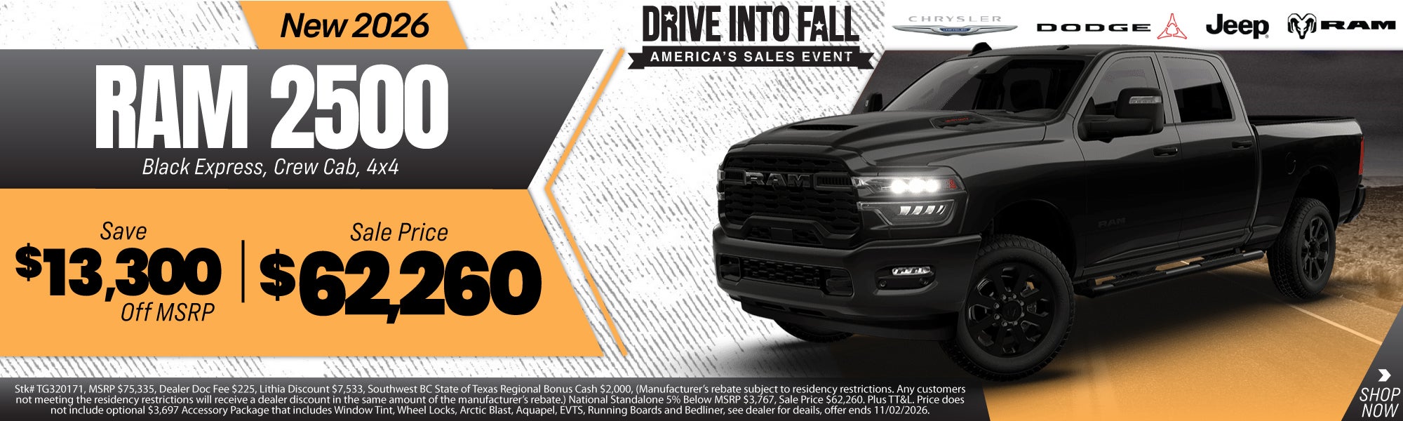 New 2026 Ram 2500