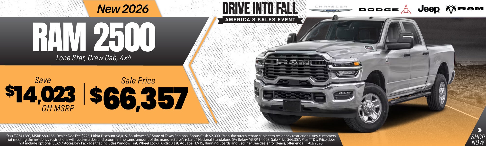 New 2026 Ram 2500