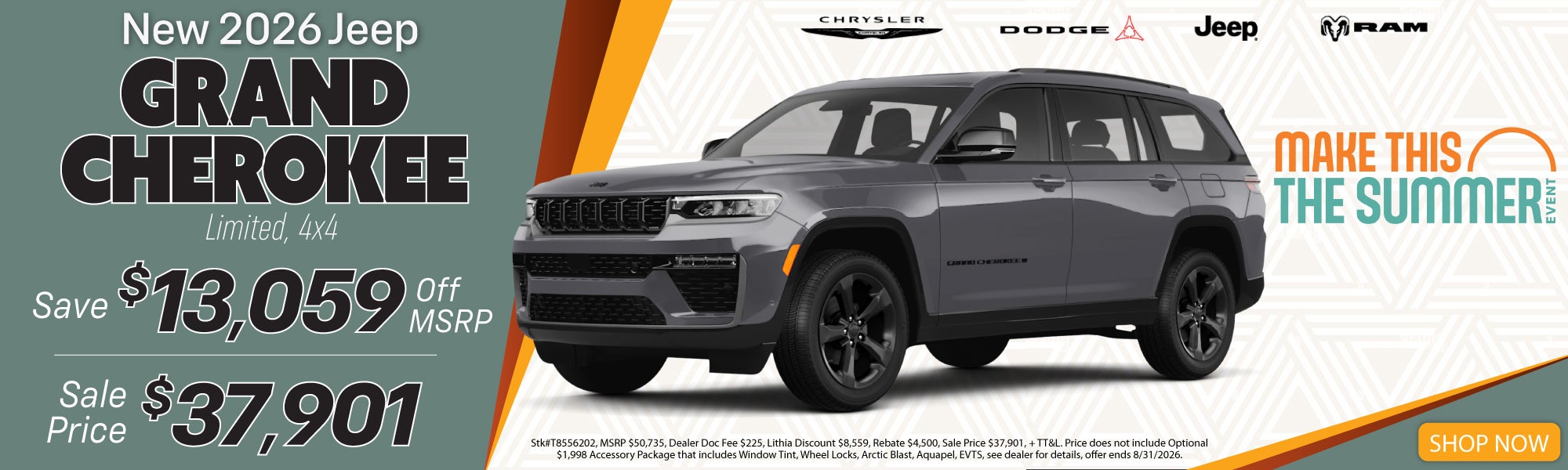 New 2026 Jeep Grand Cherokee
