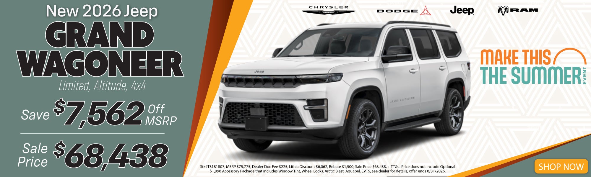 New 2026 Jeep Grand Wagoneer