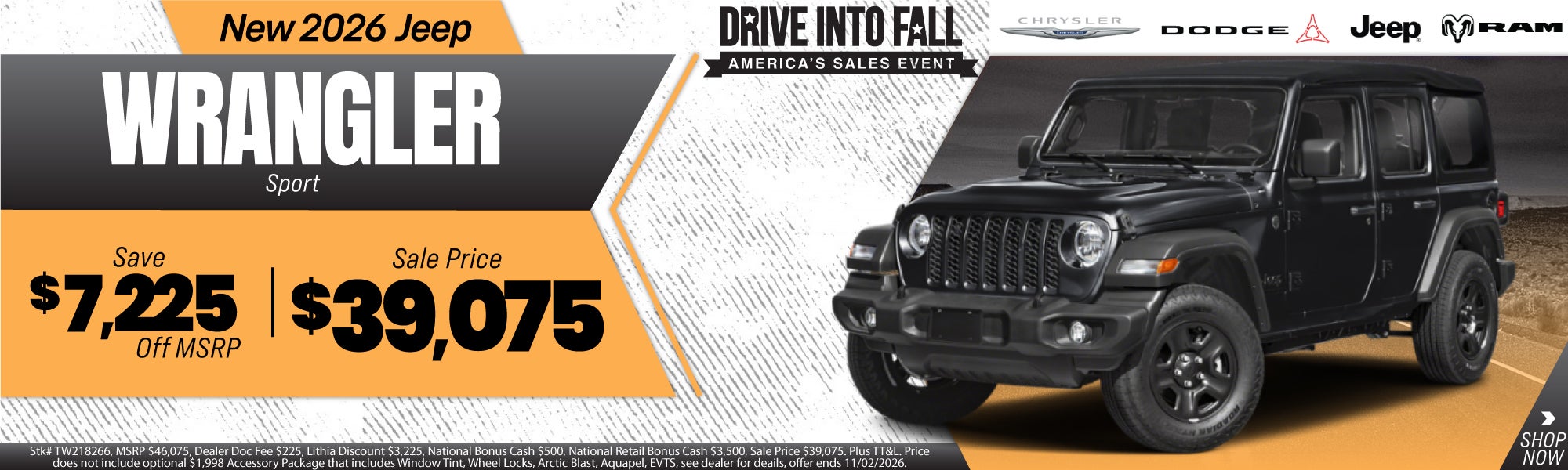 New 2026 Jeep Wrangler