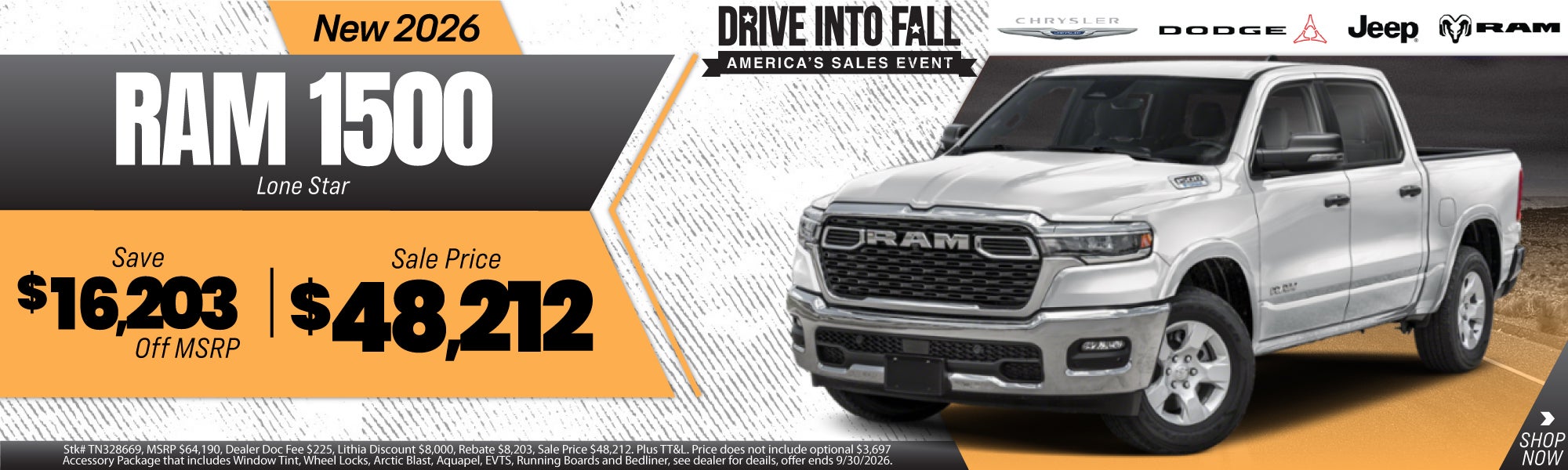New 2026 Ram 1500