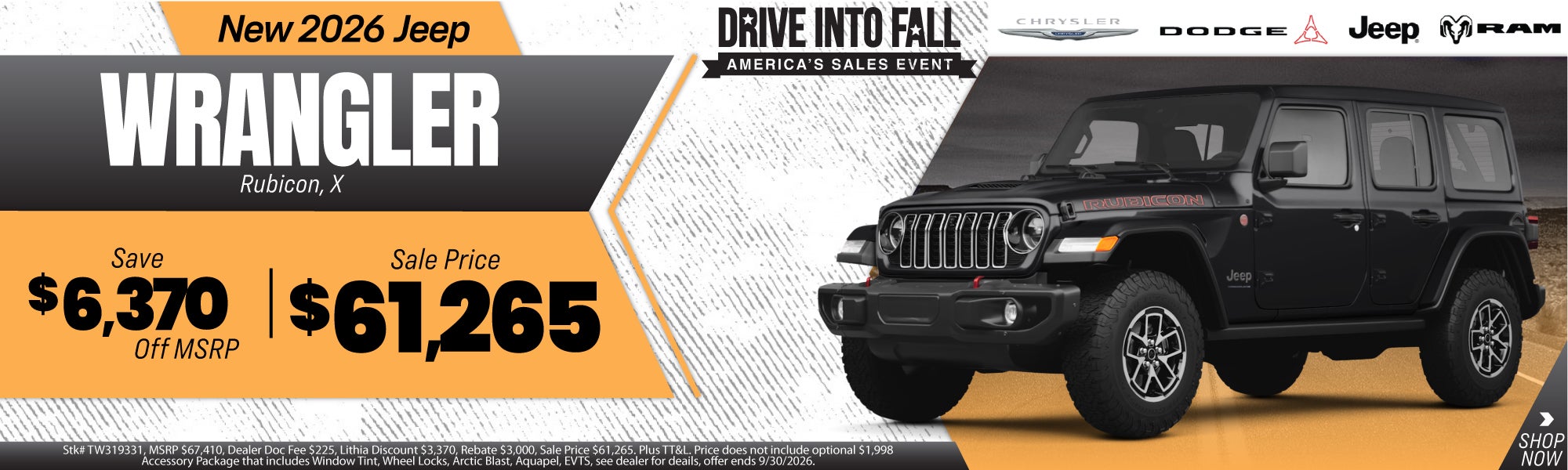 New 2026 Jeep Wrangler