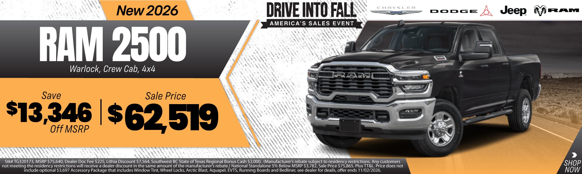 New 2026 Ram 2500