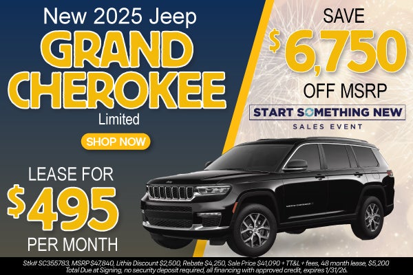 New 2025 Jeep Grand Cherokee