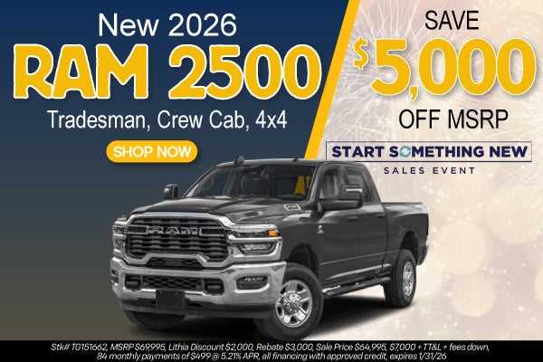 New 2026 Ram 2500