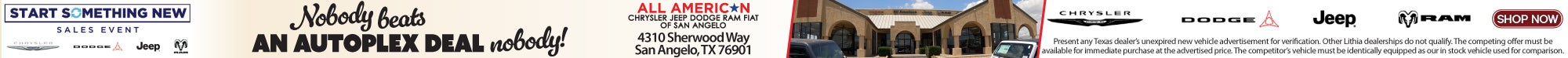All American Chrysler Dodge Jeep Ram Fiat San Angelo