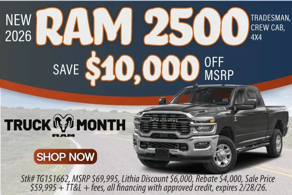 Ram 2500 Offer